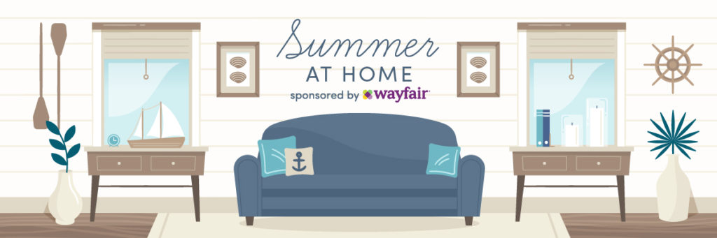 Summer at Home Banner