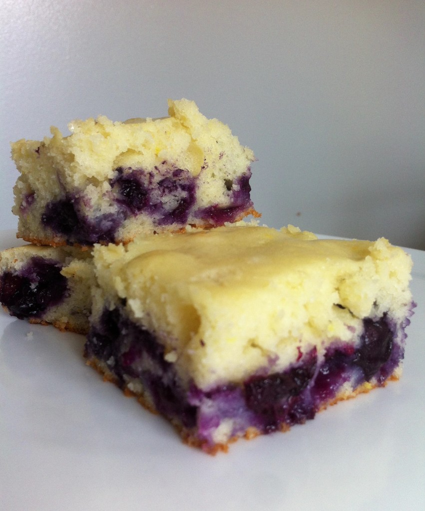Lemon Blueberry Yogurt Bars