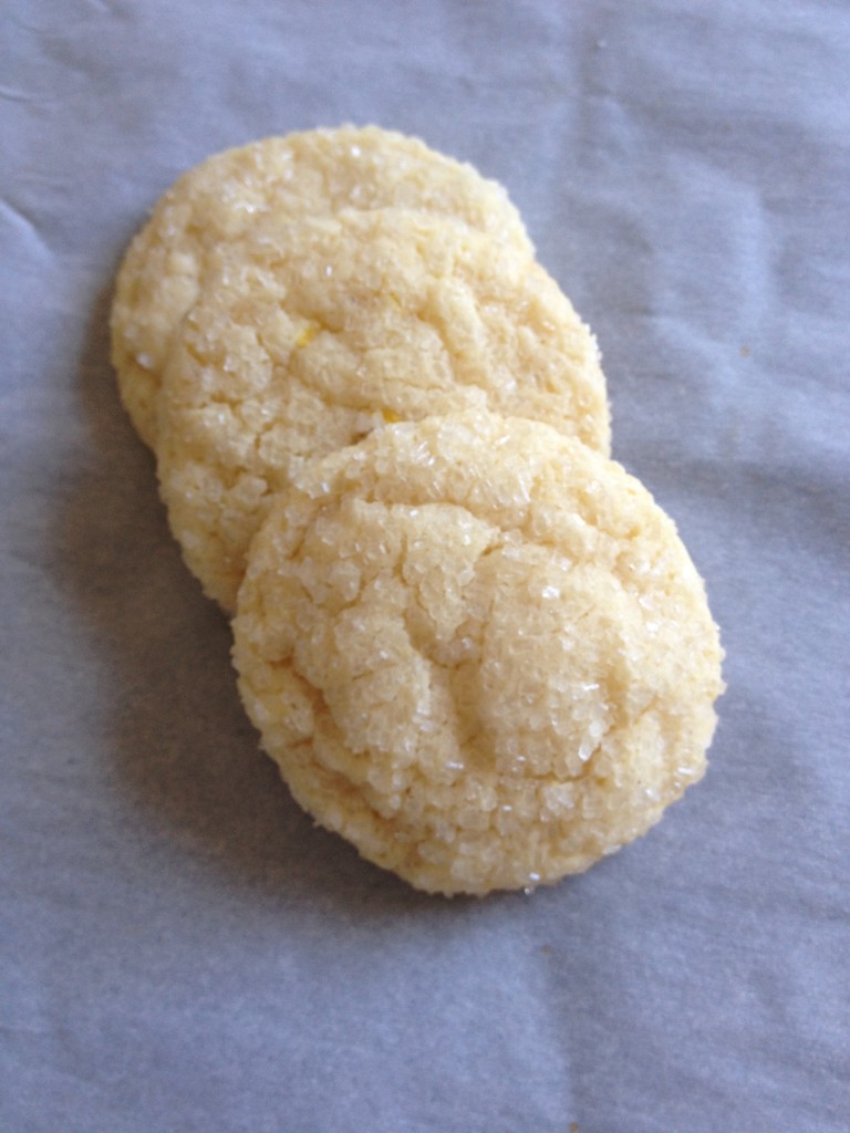 Chewy Lemon Sugar Cookies