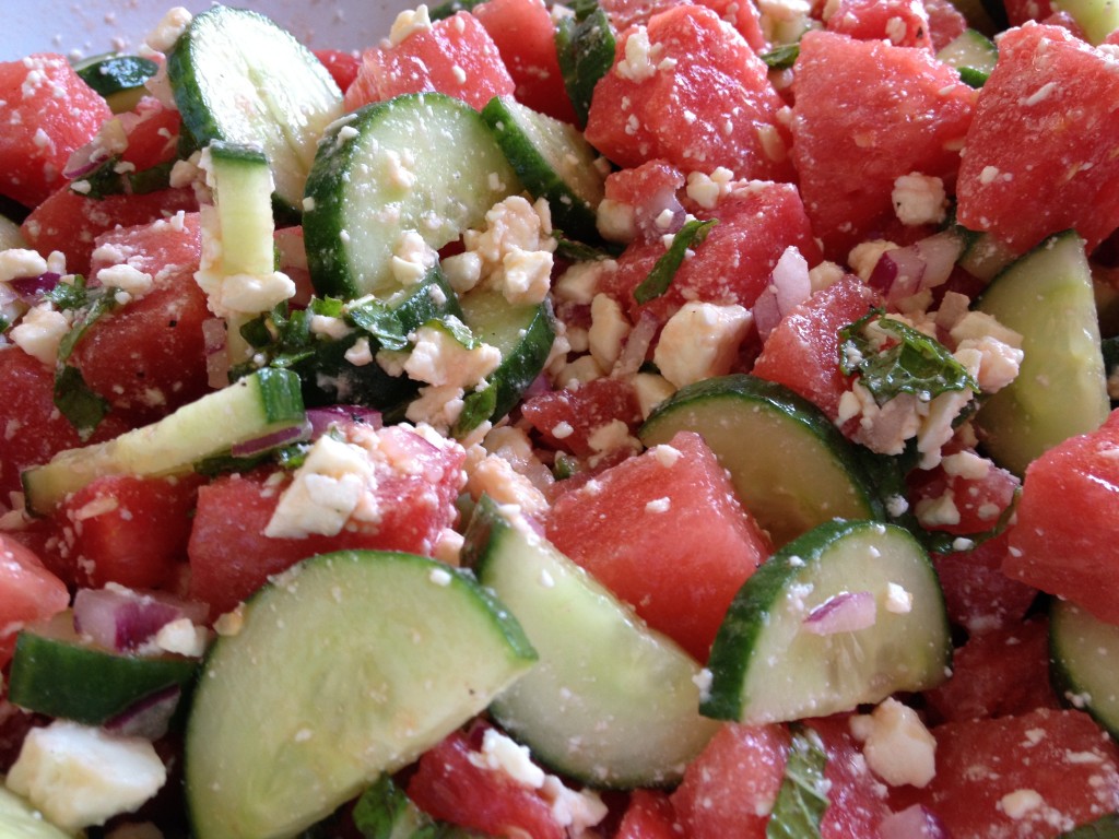 Watermelon + Feta Salad