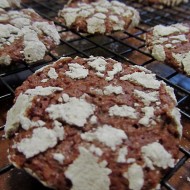 Chocolate Coffee Crackle Cookies