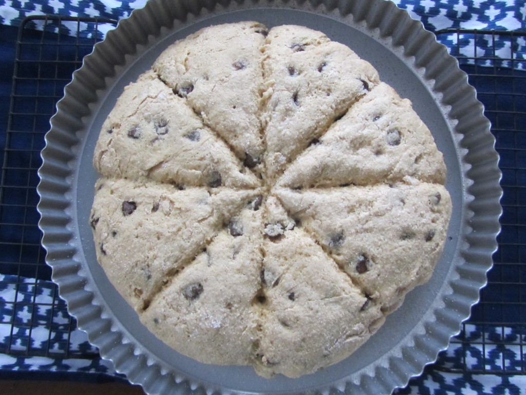 Chocolate Chip Buttermilk Scones