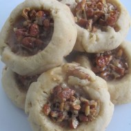 Pecan Pie Thumbprint Cookies