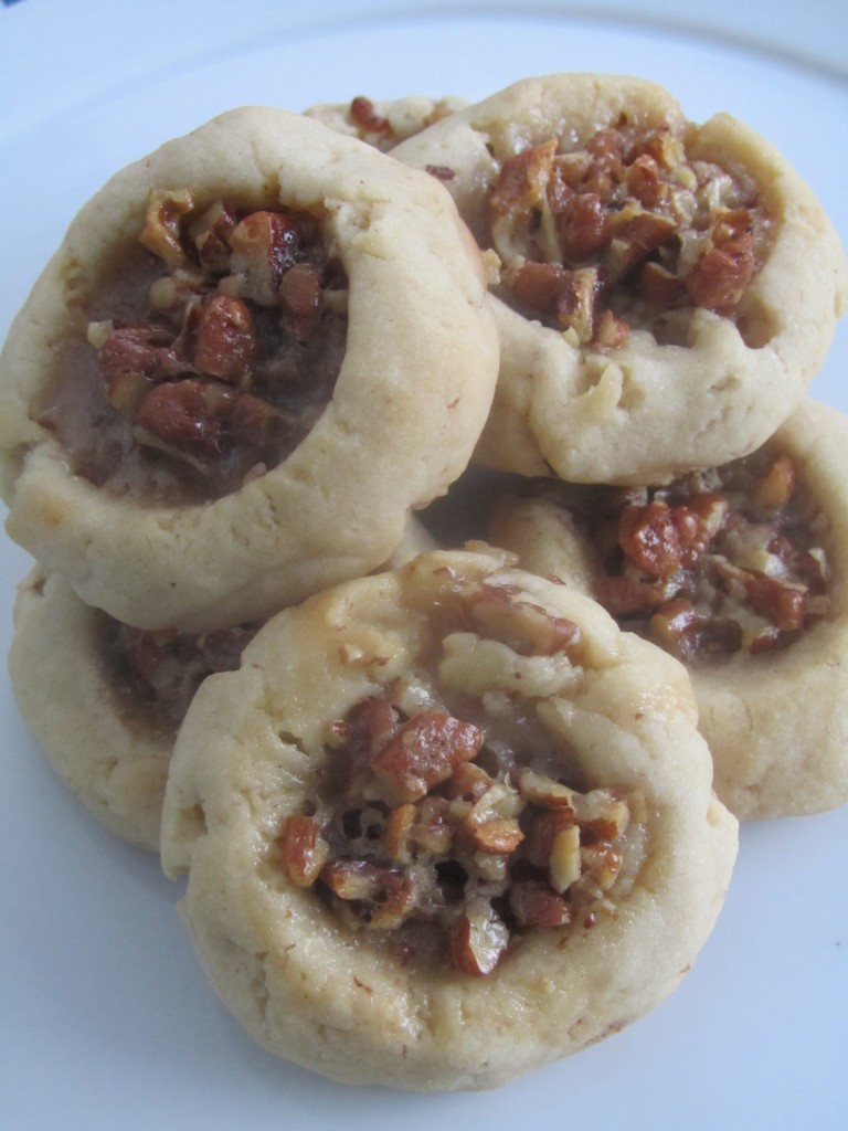 Pecan Pie Thumbprint Cookies