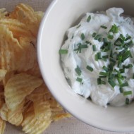 Roasted Garlic and Chive Dip
