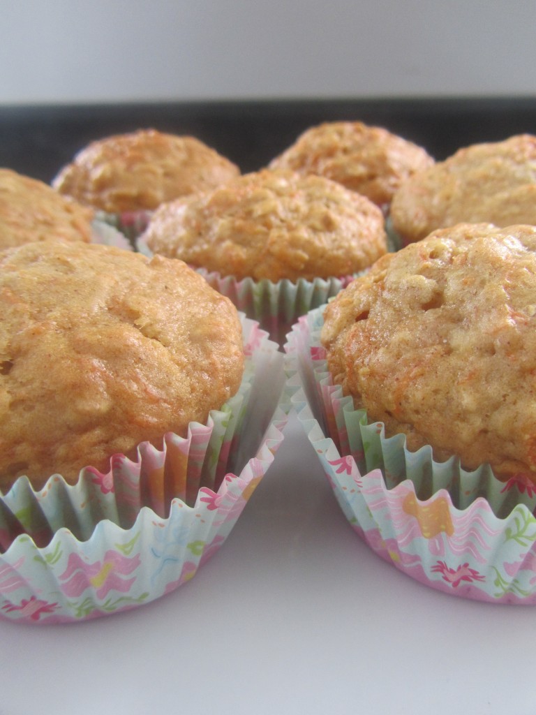 Carrot and Oat Muffins