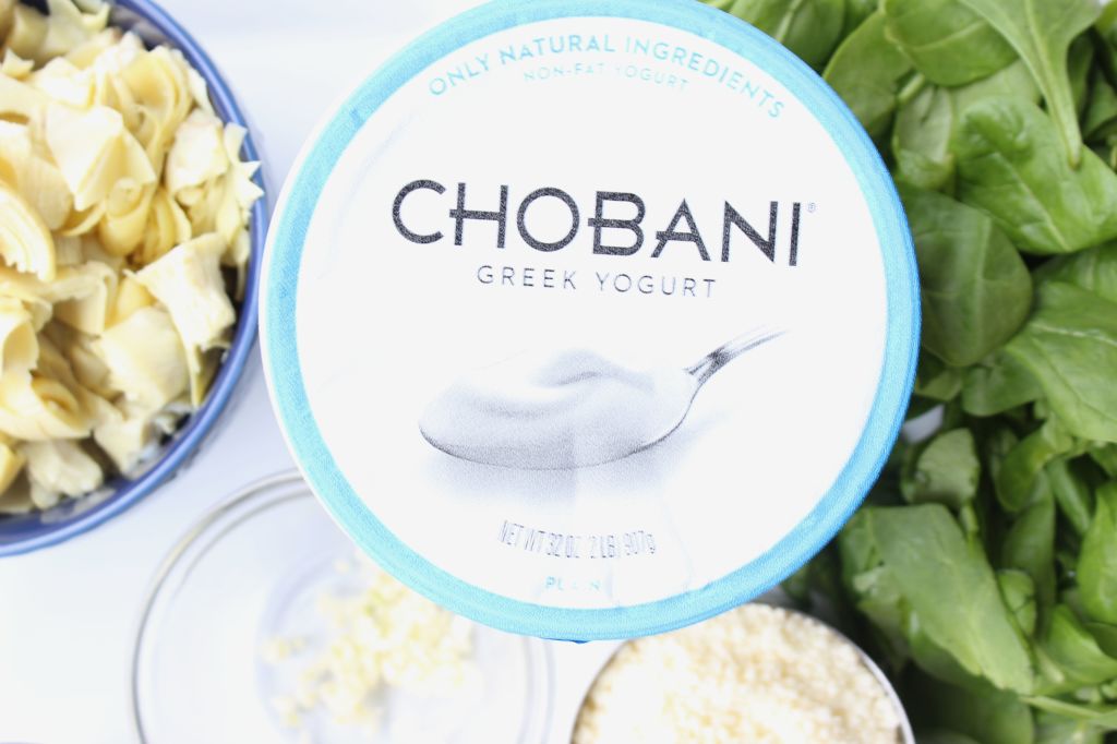 Spinach Artichoke Dip with Chobani