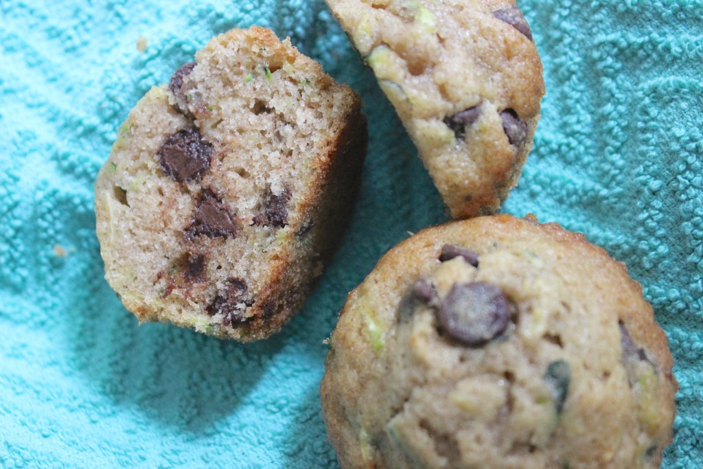 Chocolate Chip Zucchini Muffins
