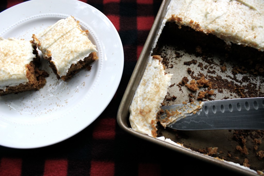 Pumpkin Bars with Cream Cheese Frosting