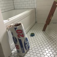 Bathroom Remodel – 3 months later …