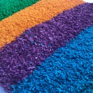 Rainbow Rice Sensory Box for Toddlers