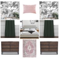 Breezy + Feminine or a Moody Master Bedroom?