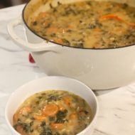 Vegetable + Wild Rice Soup