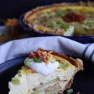 Loaded Baked Potato Quiche