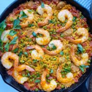 Simple Shrimp Paella