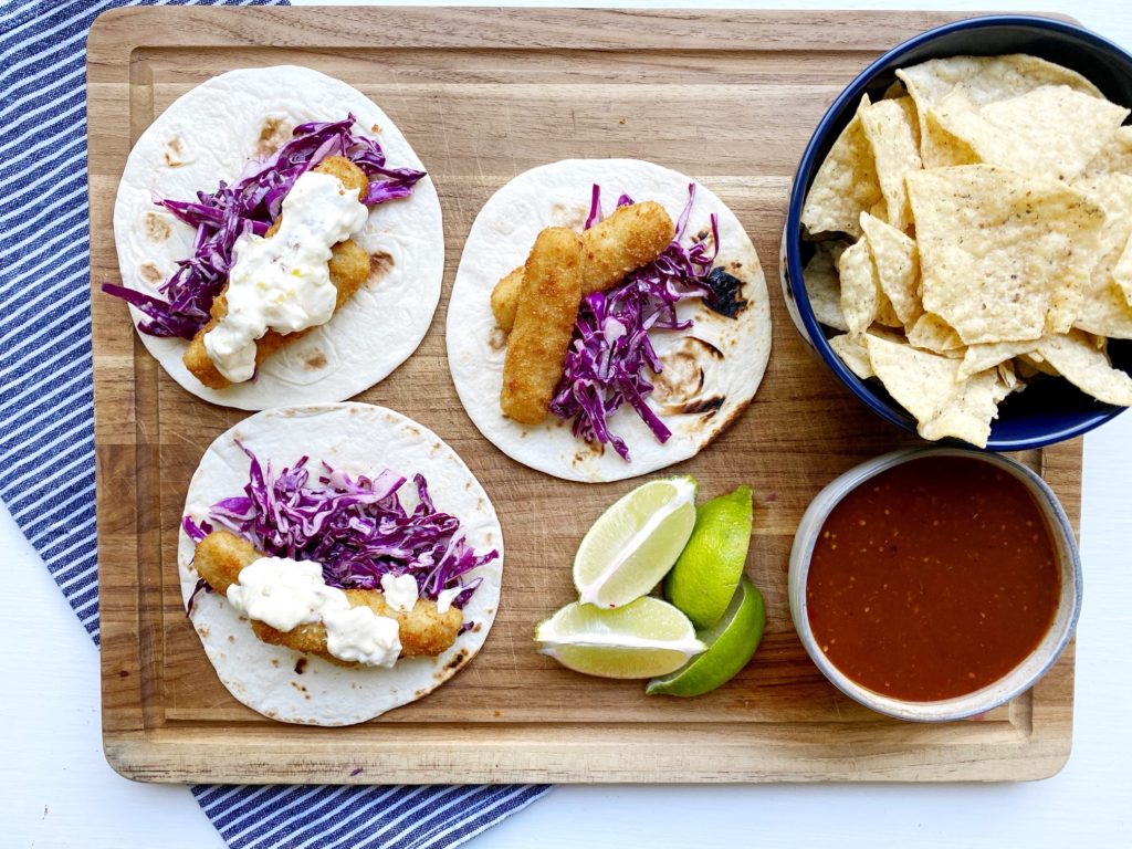 Back to School Fish Taco’s with Gorton’s!