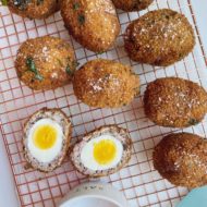 Scotch Eggs for Easter Brunch