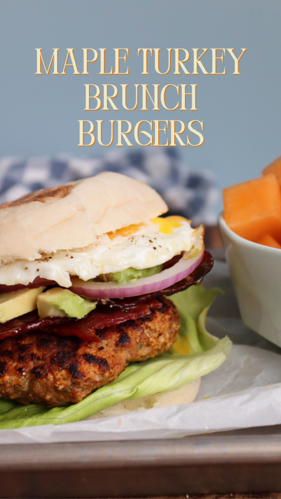 Maple Turkey Brunch Burgers